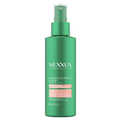Nexxus Root Lift Thickening Spray Unbreakable Care with ProteinFusion Blend of Biotin, Keratin & Collagen Amino Acids, 6 oz