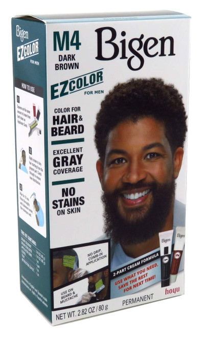 Bigen Ez Color For Men M4 Dark Brown Kit (2 Pack)