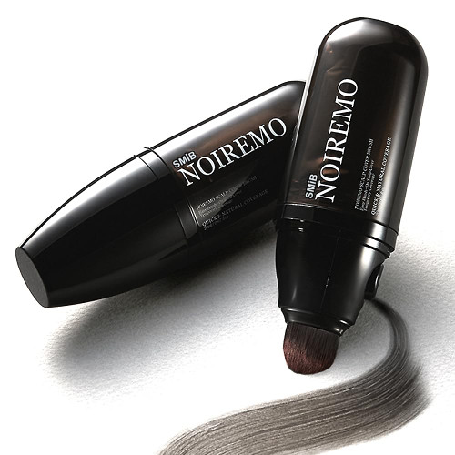 SMIB Hair Cover Brush – Waterproof & Sweatproof Temporary Color Touch-Up, Quick and Easy Application (Black)