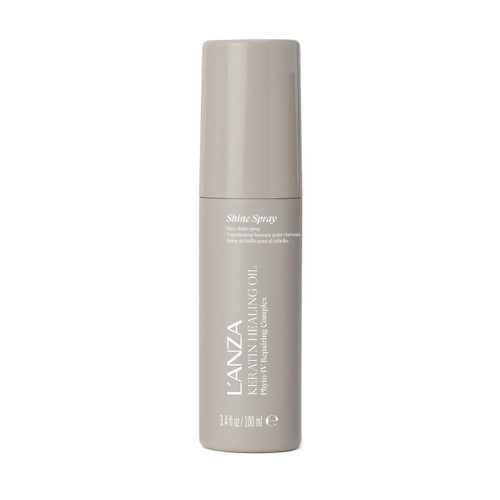 L'ANZA Keratin Healing Oil Shine Spray Hair Treatment Spray, Tames Flyaways, Anti-Humidity, Heat & UV Protection, Color Safe, Lightweight Finish Anti-Humidity, Sulfate Free (3.4 Fl Oz)