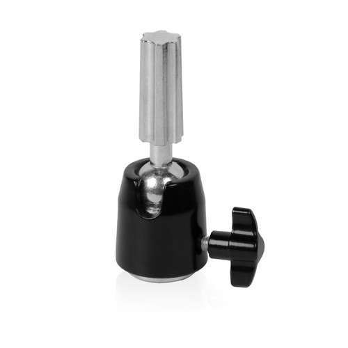 Wig Head Stand Joint, Mannequin Tripod Stand Accessories Metal Adapter, for Most of Mannequin Head, Canvas Block Head, Styrofoam Head, Displayhead, Fit 3/8'' Bolt