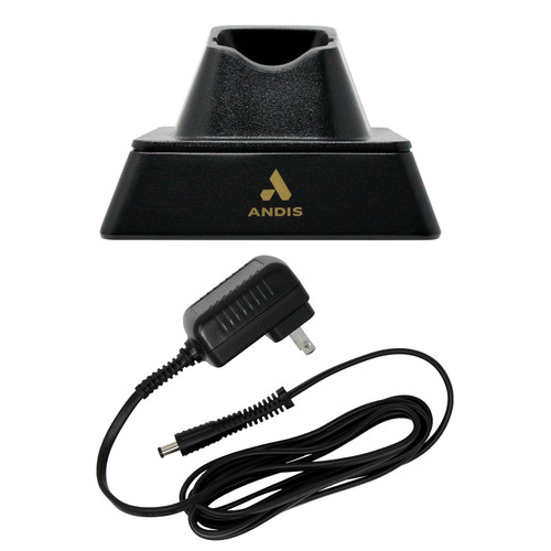 Andis 561222 GTX-EXO Replacement Charging Stand and Charging Cord Adapter, Black