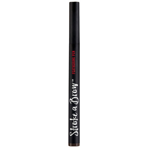 Ardell Stroke a Brow Pencil Feathering Eyebrow Pen – Precise Micro-Tip, Long-Lasting Waterproof Eyebrow, Precision Tip, Dark Brown, 1 Pack