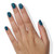 LONDONTOWN lakur Nail Polish - Chip-Resistant, Non-Toxic, Conditions & Hydrates Nails Glossy Peacock Teal, Magpie, .40 fl oz