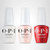 OPI GelColor Iconic Shades Gel Nail Polish Trio Bundle | Funny Bunny, Sheer Soft White + Bubble Bath, Sheer Nude Pink + Big Apple Red, Opaque Bright Red Crème UV Cure Gel Nail Polish Colors