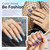 modelones Gel Nail Polish Set- 6 Colors 2026 Easter Chameleon Aurora Shimmer Glitter Gel Polish Kit Blue Green Purple Nail Gel Polish Soak Off LED Nail Lamp Nail Art Gel Kit DIY Salon Gift