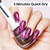 SUPWEE Quick Dry Magnetic Nail Polish Non Gel Cat Eye Nail Polish, Fast Drying Fingernail Lacquer, Air Drying, Chip Resistant, Vegan, Long Lasting, Large Capacity 16ml/0.54fl oz