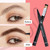 Microblading Eyebrow Pencil, 2025 New Magic Eyebrow Tattoo Pencil 4 Fork Tip, Natural Long-Lasting Smudge-proof Fine Stroke eyebrow microblading Pen for Women (Light Brown)