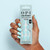 OPI On Point Suzi Without a Paddle | Short Squoval Soft Cool Blue Press On Nails | 30 Count with Nail Glue | Long Lasting, Reusable, Non-damaging