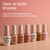 OPI GELevate 4-in-1 UV Cure Gel Nail Builder Bundle | OPI’m Flawless, Clear Color + 4get Me Not, Cool Pink Color + Soft Gel Almond Shape Nail Tips Extensions