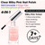 GELLEN 4‑in‑1 Clear Nail Polish Base Coat Sheer Tinted Milky Pink, Ridge Filler, Nail Strengthener & Concealer, Calcium Formula Strengthens Nails, Enhances Natural Look, No HEMA, Anti-yellowing