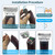 Newbulu 5FW Dog Grooming Wide Blade,Detachable Pet Dog Grooming Blades,Compatible with Andis,Oster A5,Wahl km10 Clippers.Cutting Length 1/4 in(6.3mm)