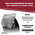 Wahl Men's Cordless Hair Clippers, Lithium-Ion Rechargeable Kit – 2-Hour Run Time, 15-Minute Quick Charge, Self-Sharpening Precision Blades, Hair Trimmer for Men - Model 79608