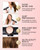 ELLA BELLA® Professional Ionic Hair Dryer with Diffuser • Negative Ion Blow Dryer • Suitable All Hair Types • Intelligent Heat Control & Rapid Drying Speeds • Lightweight Design • Low Noise Technology