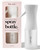 Kitsch Continuous Spray Bottle for Hair – Fine Mist Water Mister & Water Spray Bottle – Recycled Hair Spray Bottle – Spray Bottles for Cleaning, Styling, Plants & More – White, 150ml