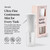 Kitsch Continuous Spray Bottle for Hair – Fine Mist Water Mister & Water Spray Bottle – Recycled Hair Spray Bottle – Spray Bottles for Cleaning, Styling, Plants & More – White, 150ml