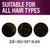 Schwarzkopf Keratin Permanent Hair Dye Cream, 2.6 Rich Soft Black, Professional Quality Color for Up to 100% Gray Coverage, Bond Enforcing System