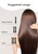 Korean Permanent Hair Dye, Powder Hair Color Kit, Medium Brown, Gray Hair Coverage, Plant-Based Formula, Easy Application for Roots, Short & Long Hair, Vegan, Just Mix with Water (3 Powder Packets)