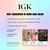 IGK Permanent Hair Dye Color Kit | 9NA Surf Club - Light Cool Blonde | 100% Gray Color Coverage + Strengthen + Shine | Ammonia Free