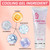 YMEYFAN 3PCS Conductive Gel, Cooling Gel for Salon Hair Removal Machine Skin Care, Moisturizing Hydrating Suitable for Facial Device for Women and Men in Body or Face Cools (900ML)