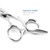 Hair Thinning Scissors 5.75 Inch Hair Shears Professional Barber Scissors Sharp Hair Thinning Shears Convex Razor Edge 440c KINSARO for Hairdresser Barbershop or Home Use