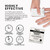 Pronto Nail Polish Remover Pads, 10 Pcs. Individually Wrapped Acetone Wipes, Pure Acetone Wipes Remover For Salon & Home - Quick Polish Nail Soak Pads