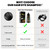 KAISASA Black Hair Dye Shampoo 3 in 1, Hair Color Shampoo for Women and Men, Hair Dye to Cover Gray Hair, Herbal Ingredient Shampoos for Grey Hair Coverage 500ml (Black)