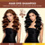 IIIMEIDU Hair Dye Shampoo for Gray Hair Coverage, 3 in 1 Natural Black Dye for Women Men, 500ml