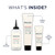PHYTO Phytocolor Permanent Hair Color, 3 Dark Brown, with Botanical Pigments, 100% Grey Hair Coverage, Ammonia-free, PPD-free, Resorcin-free, 0.42 oz.