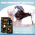 BOJICA Hair Dye Shampoo for Gray Hair Coverage, 3-in-1 Semi-Permanent Color Shampoo for Women & Men Dark Brown