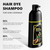 KAISASA Black Hair Dye Shampoo 3 in 1 for Gray Hair, Hair Color Shampoo for Women Men Grey Hair Coverage 500ml (Black)