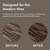 hims Under Cover Hair Color & Conditioner - With Argan Oil - Semi-Permanent In-Shower Hair Dye - Blends Grays Naturally - Sulfate-Free & Cruelty-Free - Fresh Forest Scent - Dark Brown - 5 Fl Oz