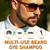 Men’s Brown Beard Dye for Men, 3 in 1 Dark Brown Hair Dye Shampoo for Grey Facial Hair Coverage, 10 Mins Instant Color for Beard, Mustache & Hair, Long-Lasting Beard Color With Natural Extract, 200ML