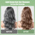 FARNDU Light Brown Hair Dye Shampoo 3 in 1 with Argan Oil – 10-15 Min Gray Coverage, Natural Instant Hair Color Shampoo for Women and Men, Ammonia & Paraben Free, Long-Lasting Up to 6 Months