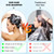 JUANCHI Black Hair Dye Shampoo 3 in1, Black Shampoo Hair Dye for Gray Coverage, Natural Hair Color for Women Men, Herbal Formula, Ammonia-free, Lasts 30 Days, 500ml (16.90 oz)