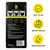 The Beard Club 1 Day Temporary Beard Dye for Men - Black Beard, Mustache & Eyebrow Color for a Fuller, Well-Defined Look, Water & Sweat Resistant, Up to 30 Applications, 0.3 fl oz