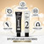 Herbishh 1-Minute Korean Hair Dye Cream & Developer (2.03 fl oz Each) Natural Black - Permanent Color for Hair Root Touch Up & Full Hair Gray Coverage, Ammonia-Free Hair Dye Kit for Women & Men