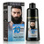 Beard Dye For Men, 10-Minute Instant Gray Coverage, 3 in 1 Black Mens Beard & Mustache Dye Shampoo with 4-6 Weeks Lasting Color, Nourishing with Argan Oil & Noni Fruit, No-Mess Application 6.76 Fl Oz