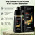 Plantkonw Black Hair Dye Shampoo, 3 In 1 Semi Permanent Hair Color Shampoo for Gray Coverage, Natural Hair Dye for Women & Men, Ammonia & Paraben Free