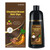 IIIMEIDU Hair Dye Shampoo for Gray Hair, 3 in 1 Herbal Ingredients Natural Dye for Women Men, Grey Coverage 500ml Chestnut Brown 1