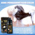 IIIMEIDU Hair Dye Shampoo for Gray Hair, 3 in 1 Herbal Ingredients Natural Dye for Women Men, Grey Coverage 500ml Chestnut Brown 1