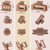 SMKSL 12 Pcs Hair Clips for Women 3 Styles Small Medium Large Claw Clips for Thin Thick Curly Hair, Strong Hold & Non-Slip Clips, Stylish Matte Plastic Hair Accessories Ideal Gifts for Women (Brown)