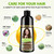 RKQNIER Light Brown Hair Dye Shampoo for Women & Men, 15 Min Gray Coverage, 3 in 1 Semi-Permanent Color with Natural Herbal Ingredients, Lasts 60 Days
