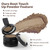 Instant Hairline Powder, Root Touch Up Hair Color for Gray Coverage and Thinning Hair, Root Cover Up Conceals Hair Loss & Bald Spots, Natural and Non-Greasy Hair Color for Women & Men, Light-Brown