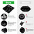 BYOOTIQUE Shampoo Bowl Hair Sink with Gel Neck Rest Hair Trap CUPC Vacuum Breaker Barber Salon Spa Mounting Ability for Home Barbershop