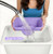 Portable Hair Washing Station Set,Silicone Hair Washing Station for Kids,Children Toddler,Sink or Bathtub Shampoo Buddy, Attached Shampoo Brush and Baby Bath Rinse Cup （Relaxing Hair Washing）