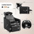 Winado Shampoo Backwash Barber Chair with Ceramic Hair Wash Bowl Sink, Adjustable Leg Baffle, Reclining Shampoo Station Chair for Barbershop Beauty Spa Massage Hairdressing Equipment, Black