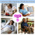 Cinlitek Portable Shampoo Bowl，Soft Silicone Hair Washing Basin with Neck-Floating Support for Kids, Elderly, Pregnant Women & Mobility Impaired, Ideal for Home Bathroom, Salon & Care Facilities