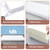 Wibeelee Hair Washing Station for Kids Waterproof Shampoo Foam Mat with Ergonomic Design Non Slip Bath Pillow Sink Soft Neck Support for Easy Hair Wash