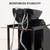 OmySalon Salon Shampoo Chair with Tilting Hair Washing Bowl & Storage Shelf, Backwash Shampoo Unit for Beauty Spa Barbershop